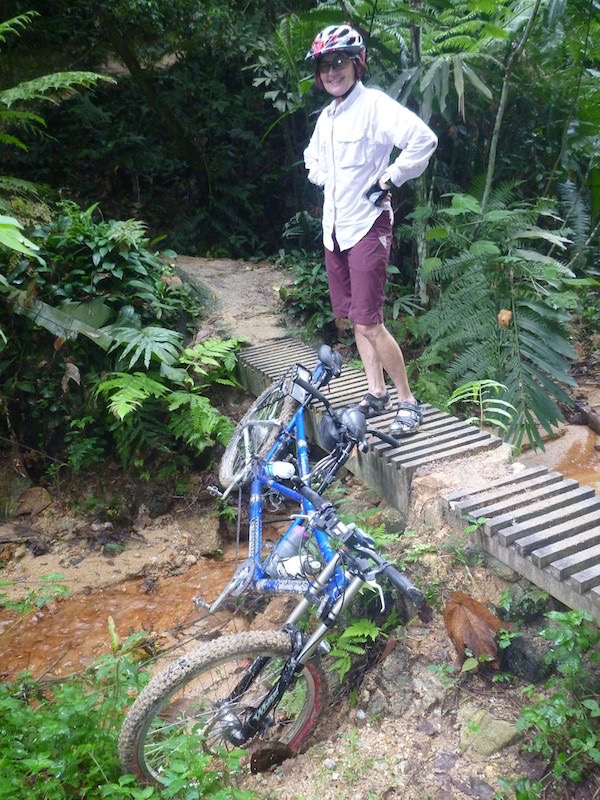 Missed negotiating this bridge