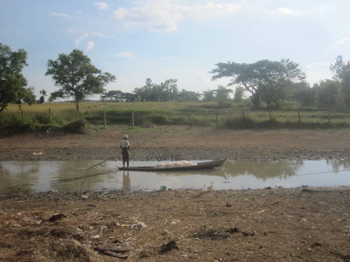 In the wet season the only way to get around would be by boat!