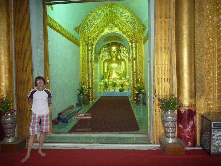 Another buddha, this one looks very golden.