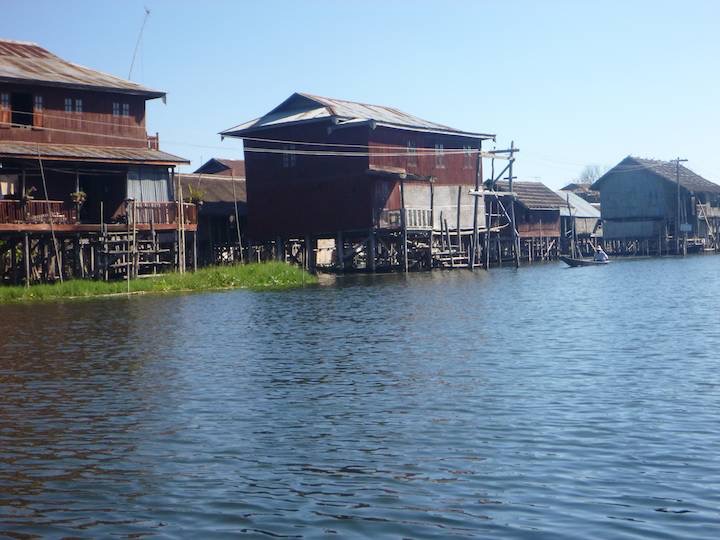 Another stilt village scene.